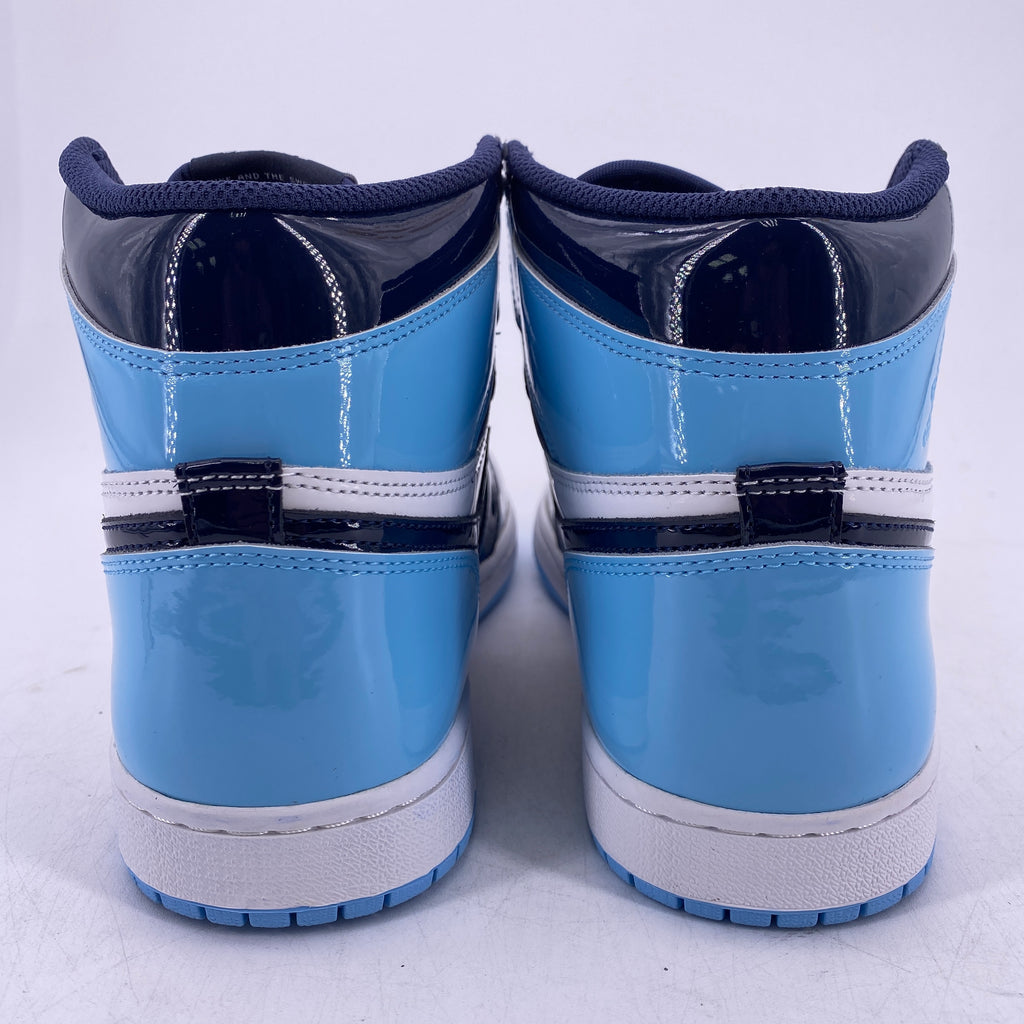Air Jordan (W) 1 Retro High OG "Unc Patent" 2019 New Size 9.5W