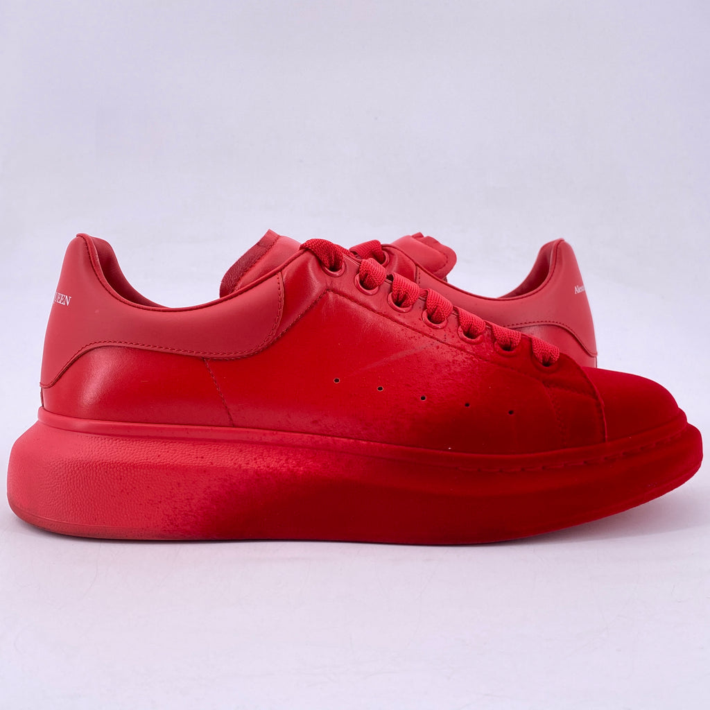 Alexander McQueen Oversized Sneaker "Velvet Spray"  Used Size 43