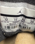 Air Jordan 12 Retro "Flu Game" 2016 New Size 12