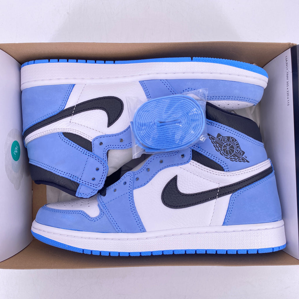 Air Jordan 1 Retro High OG "University Blue" 2021 New Size 9