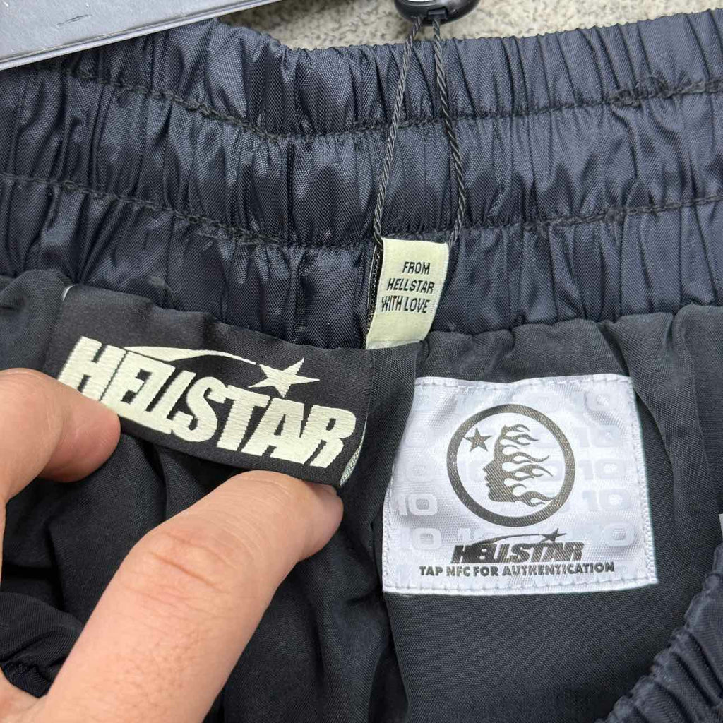 Hellstar Track Pants "WAXED" Black New Size S