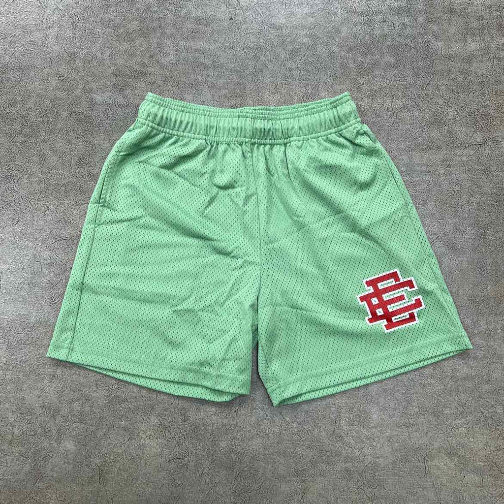 Eric Emanuel Mesh Shorts "JADE GREEN" New Size S