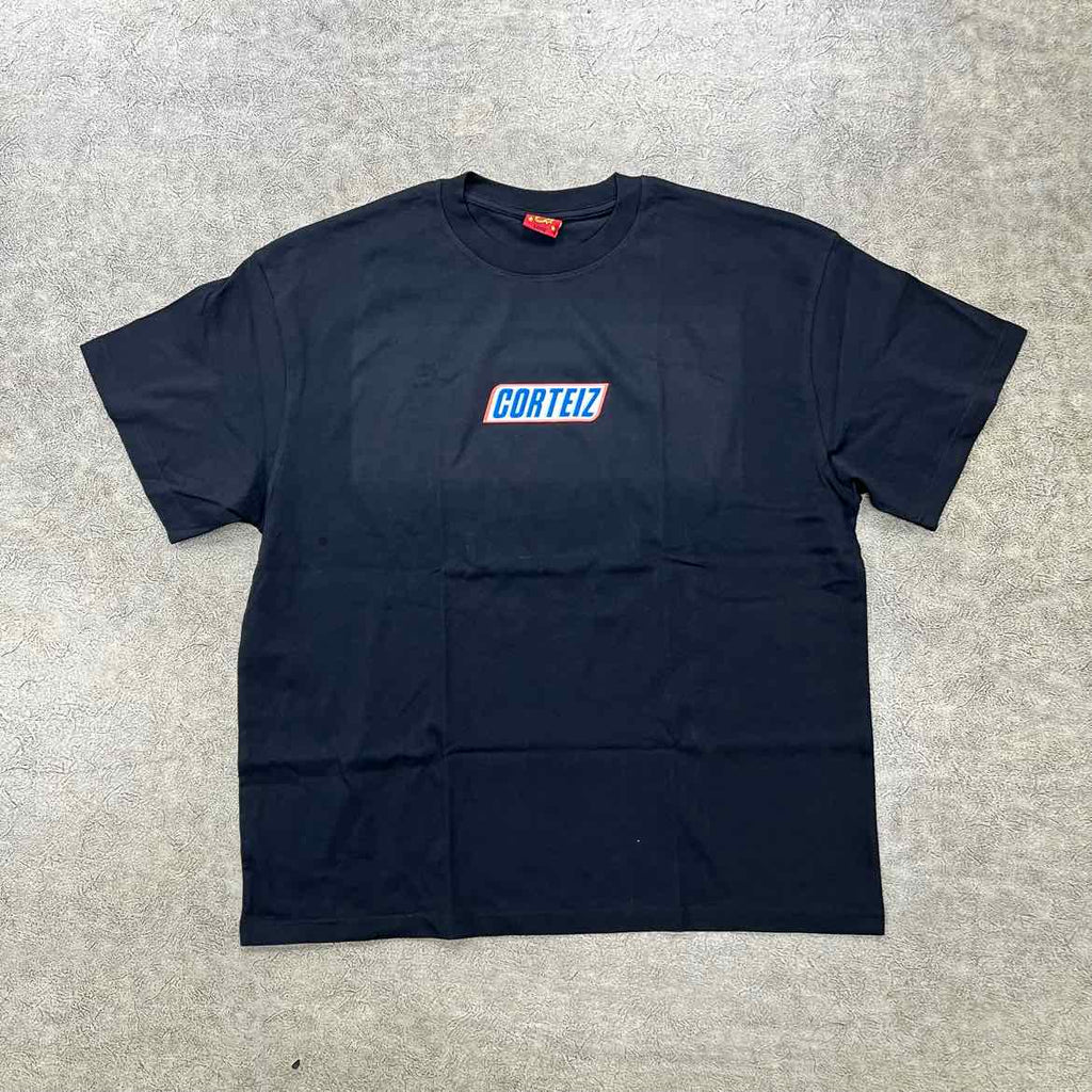 Corteiz T-Shirt "SNICKER" Black New Size L