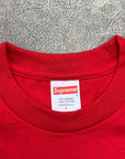 Supreme T-Shirt "SUP BLANK" Red New Size L