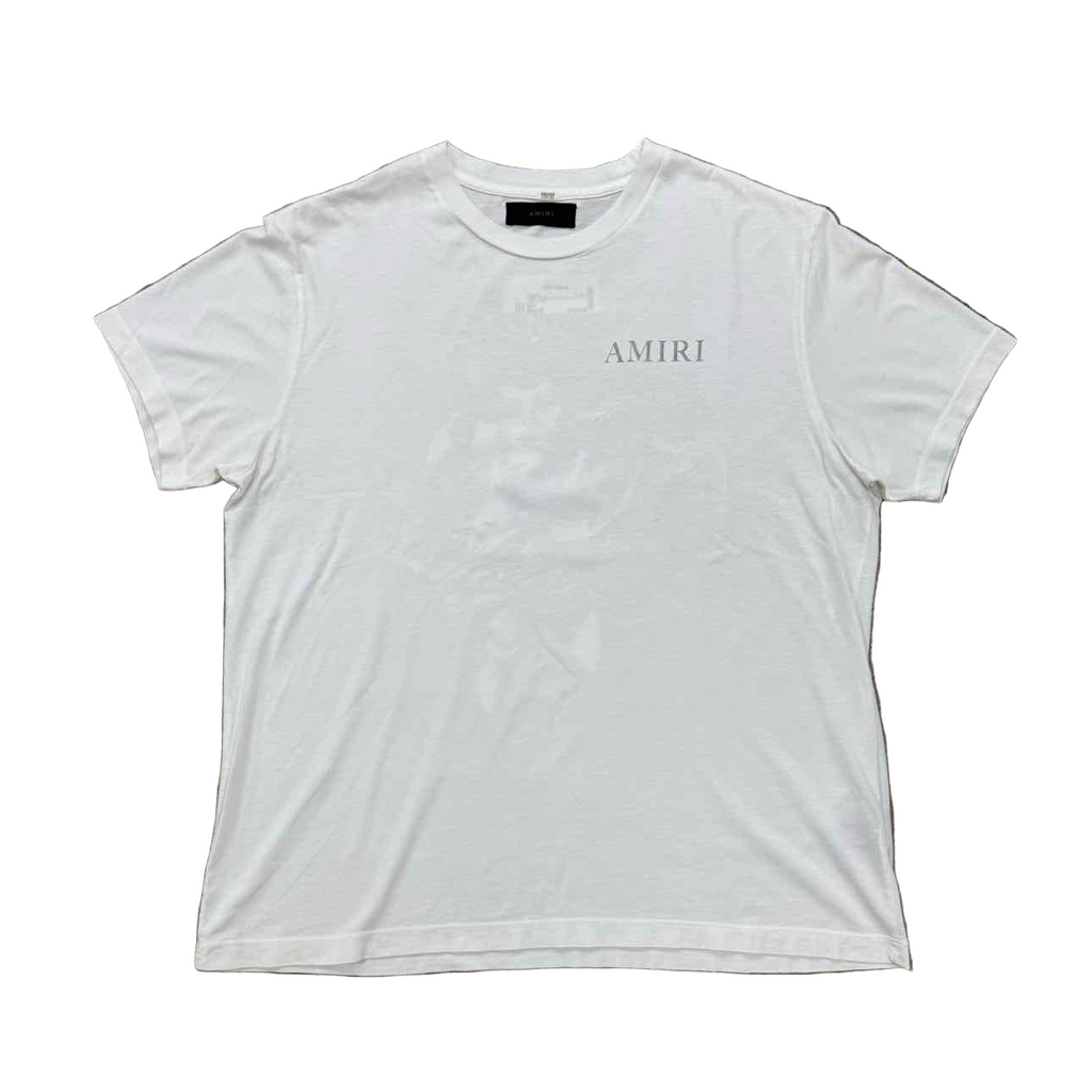 Amiri T-Shirt "ANGEL" White Used Size M