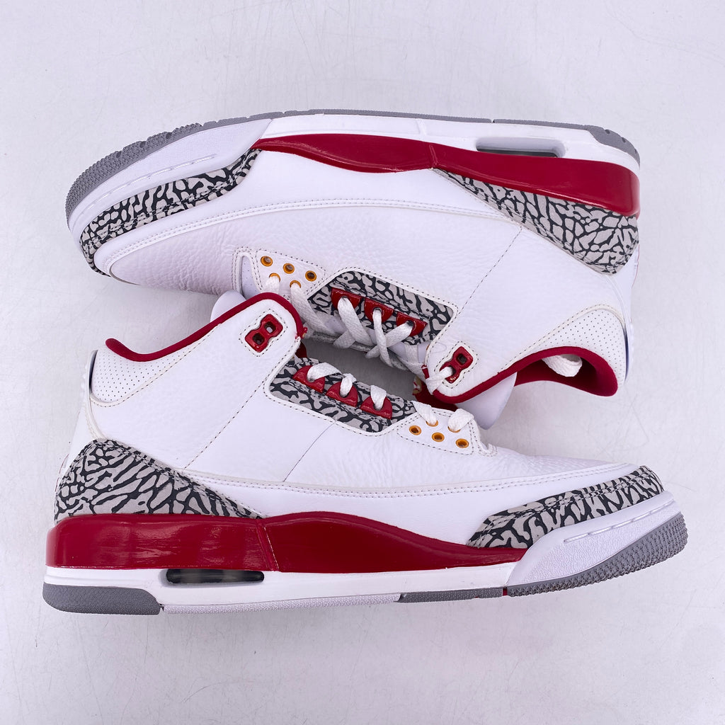Air Jordan 3 Retro "Cardinal" 2022 Used Size 11