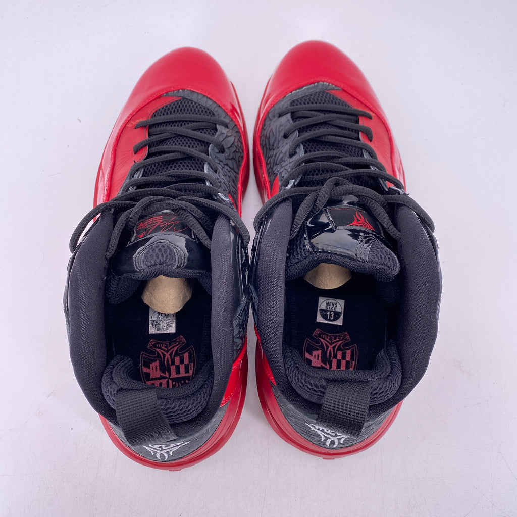 Air Jordan Melo M8 "Gym Red White Black" 2012 Used Size 13