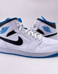 Air Jordan 1 Mid "Laser Blue" 2020 Used Size 14