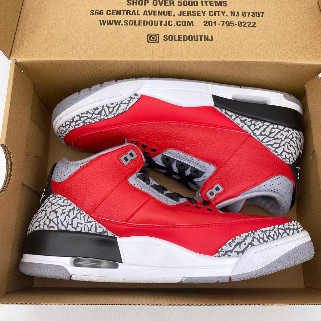 Air Jordan 3 Retro "Unite Chicago" 2020 Used Size 10.5