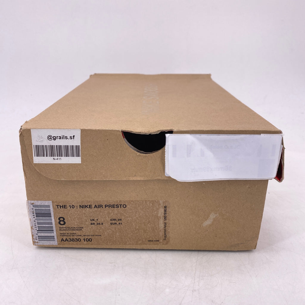 Nike Air Presto "Ow White" 2018 Used Size 8