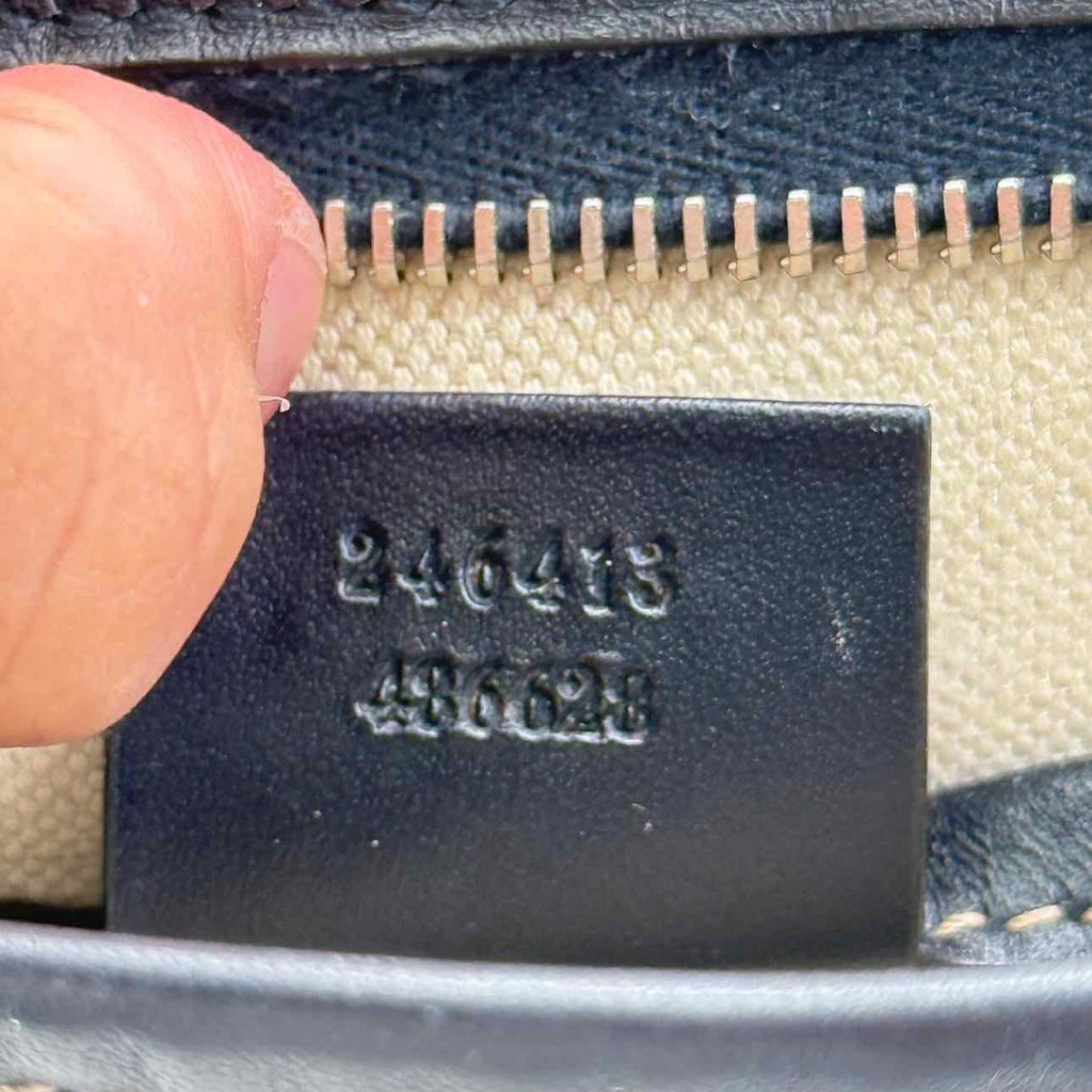 Gucci Shoulder Bag "CLOTH" Used Beige