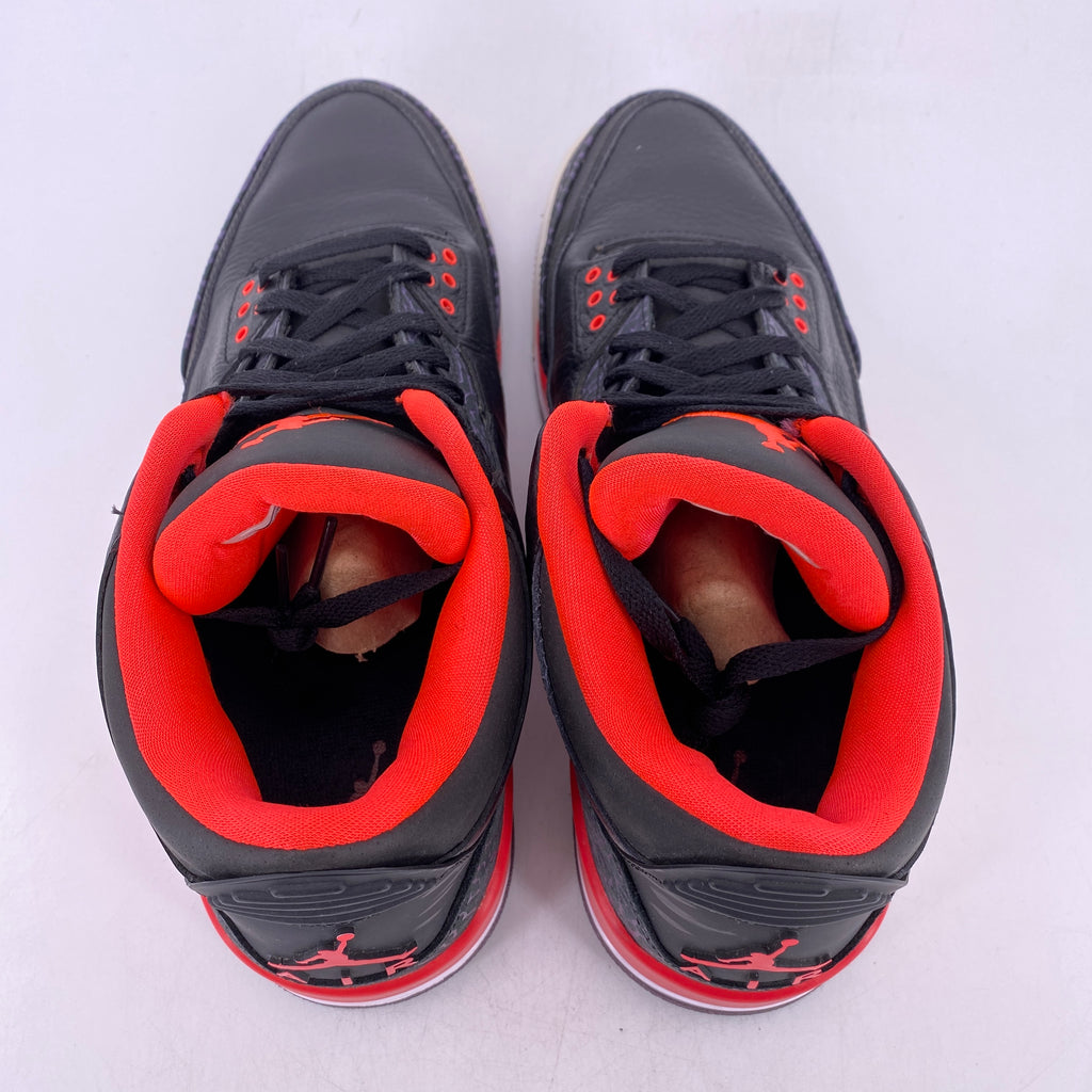 Air Jordan 3 Retro "Crimson" 2013 Used Size 11