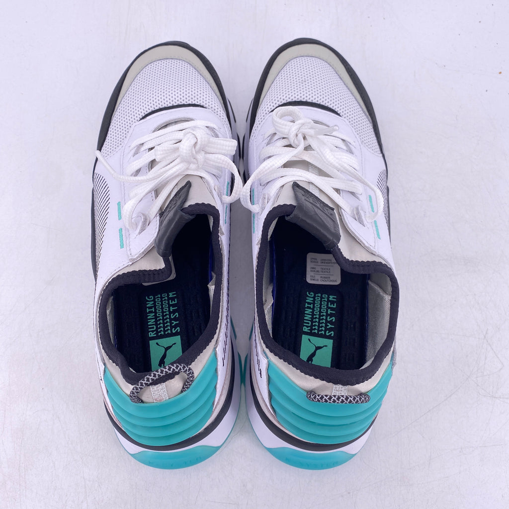 Puma RS-0 RE-INVENTION "White Black"  Used Size 11.5