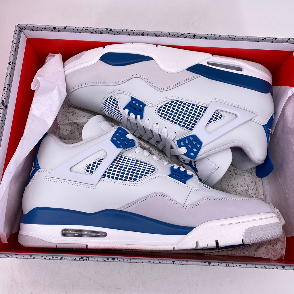 Air Jordan 4 Retro "Military Blue" 2024 New Size 12