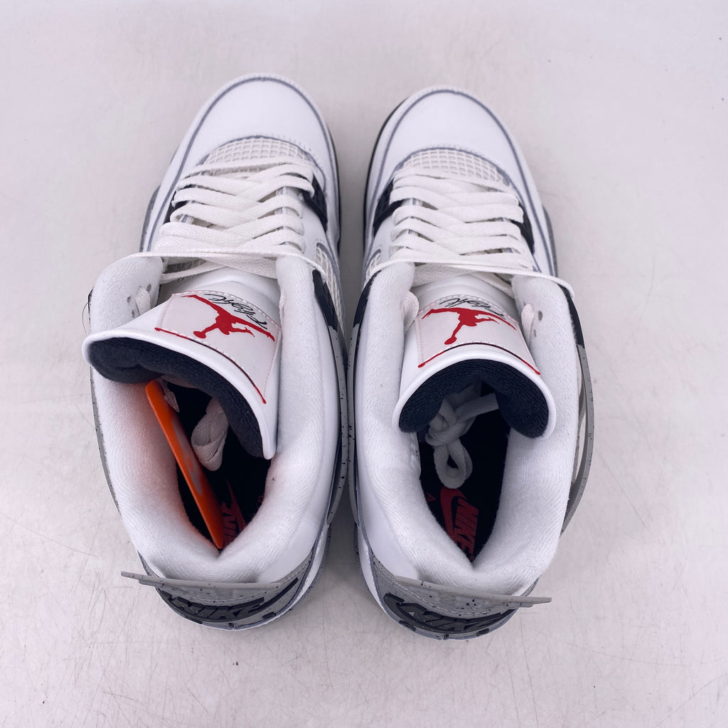 Air Jordan 4 Retro "White Cement" 2025 New Size 11.5