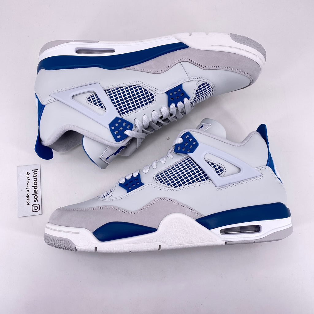 Air Jordan 4 Retro "Military Blue" 2024 New Size 12
