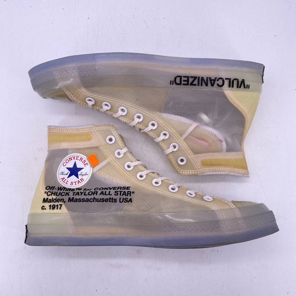 Converse All Star HI Pro "Off White" 2018 Used Size 10
