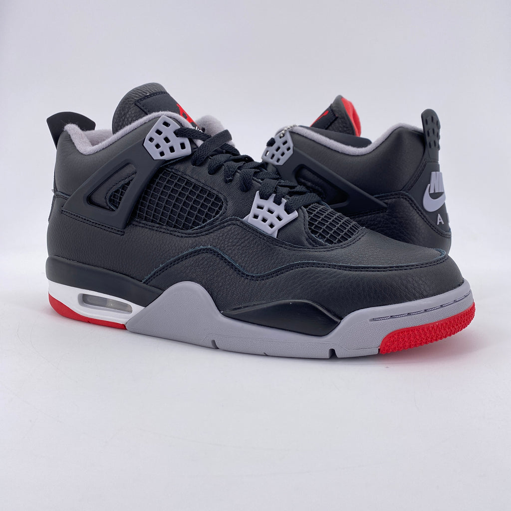 Air Jordan 4 Retro "Bred Reimagined" 2024 New Size 10.5