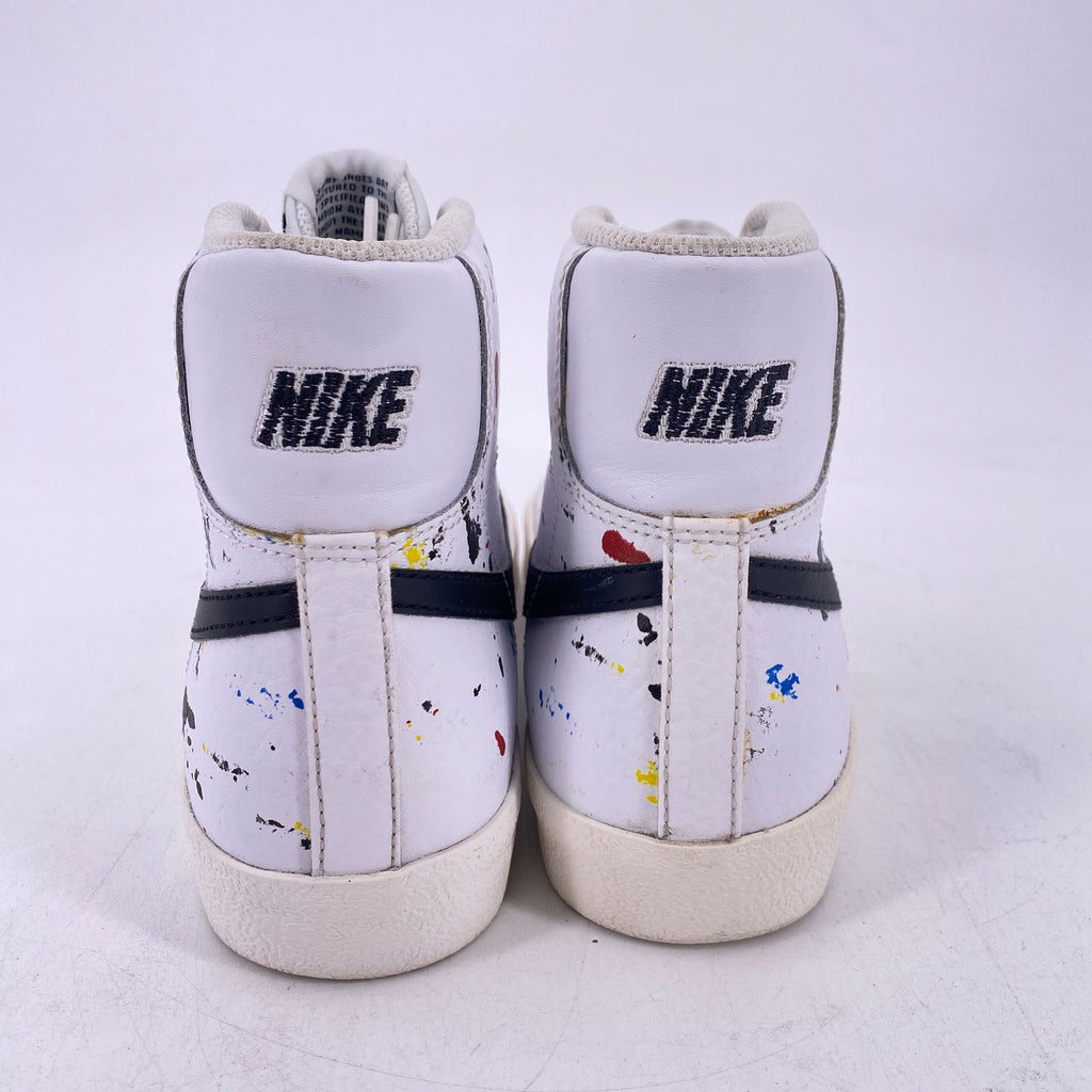 Nike (GS) Blazer Mid 77 "Paint Splatter" 2021 Used Size 6.5Y