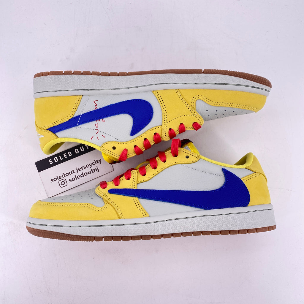 Air Jordan (W) 1 Low "Canary" 2024 New Size 9.5W
