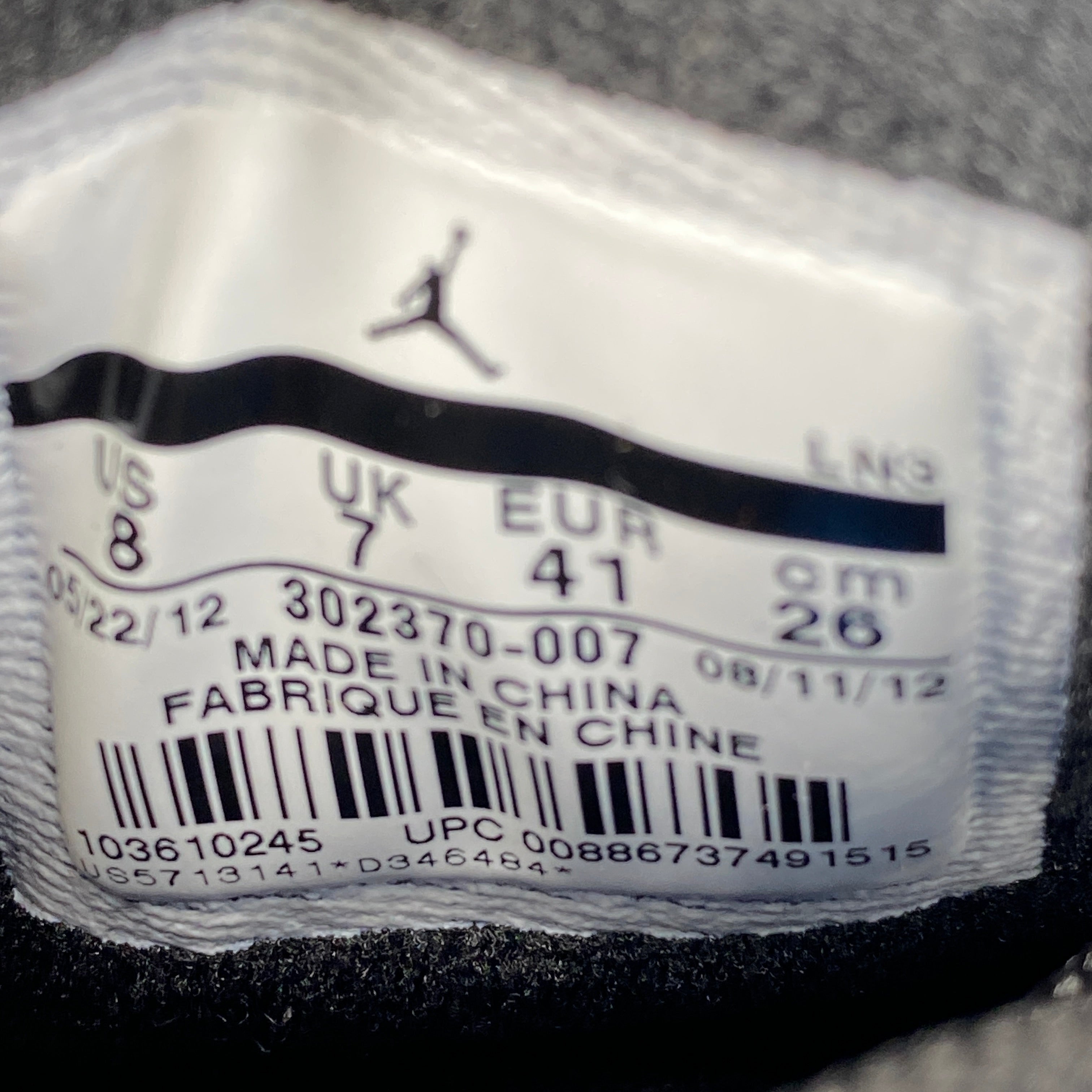 Air Jordan 9 Retro "Photo Blue" 2012 New Size 8