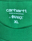 Carhartt T-Shirt "AWAKE" Green New Size XL