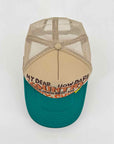Kapital Trucker Hat "MINI SKIRT FOREVER" New Kinari Brown Size OS
