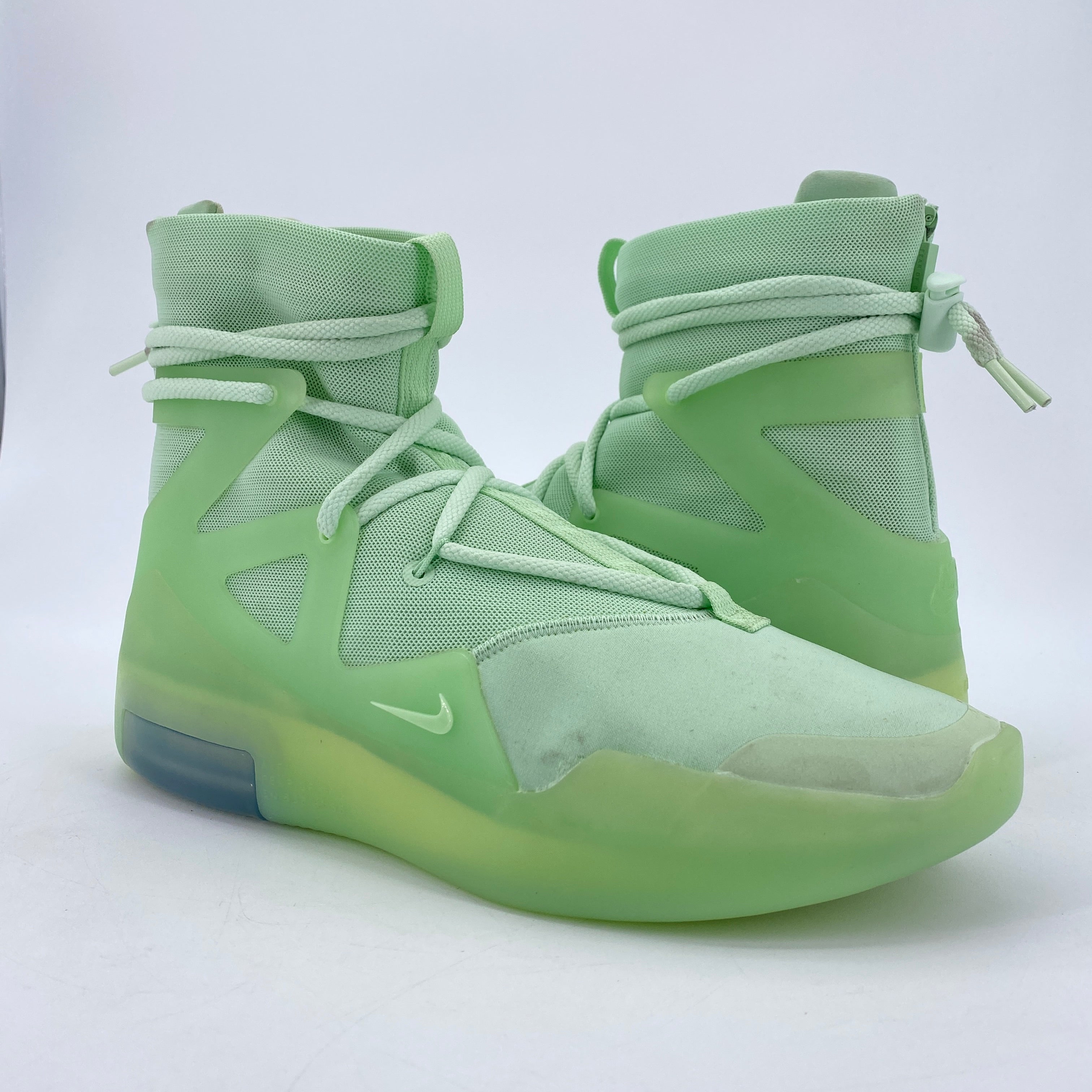 Nike Air Fear of God 1 &quot;FROSTED SPRUCE&quot; 2019 Used Size 10