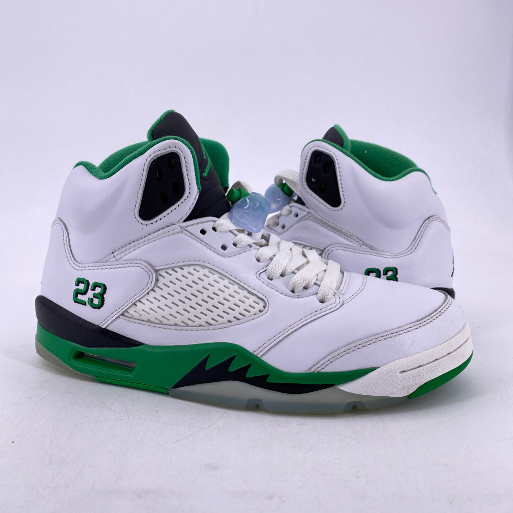 Air Jordan (W) 5 Retro "Lucky Green" 2024 Used Size 9.5W