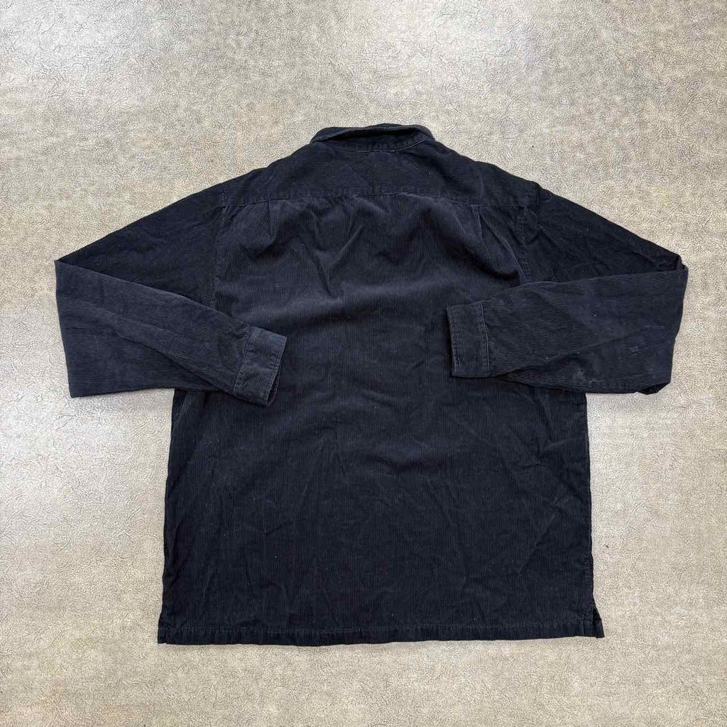 Supreme Button Up "CORDUROY" Black Used Size XL