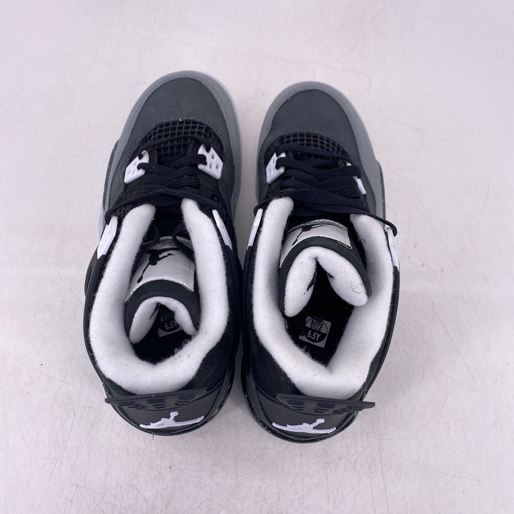 Air Jordan (GS) 4 Retro "Fear" 2024 New Size 6.5Y