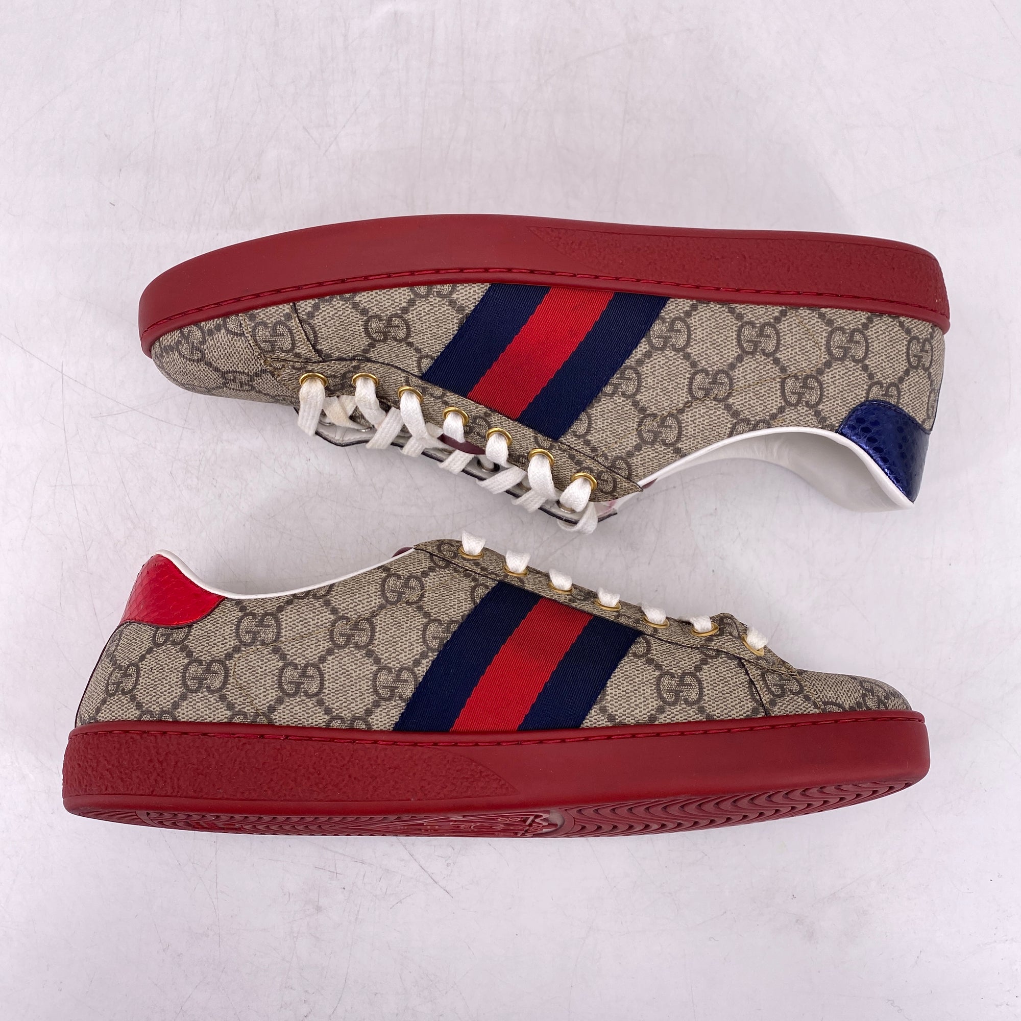 Gucci Ace Sneaker High &quot;Monogram&quot;  Used Size 8.5G