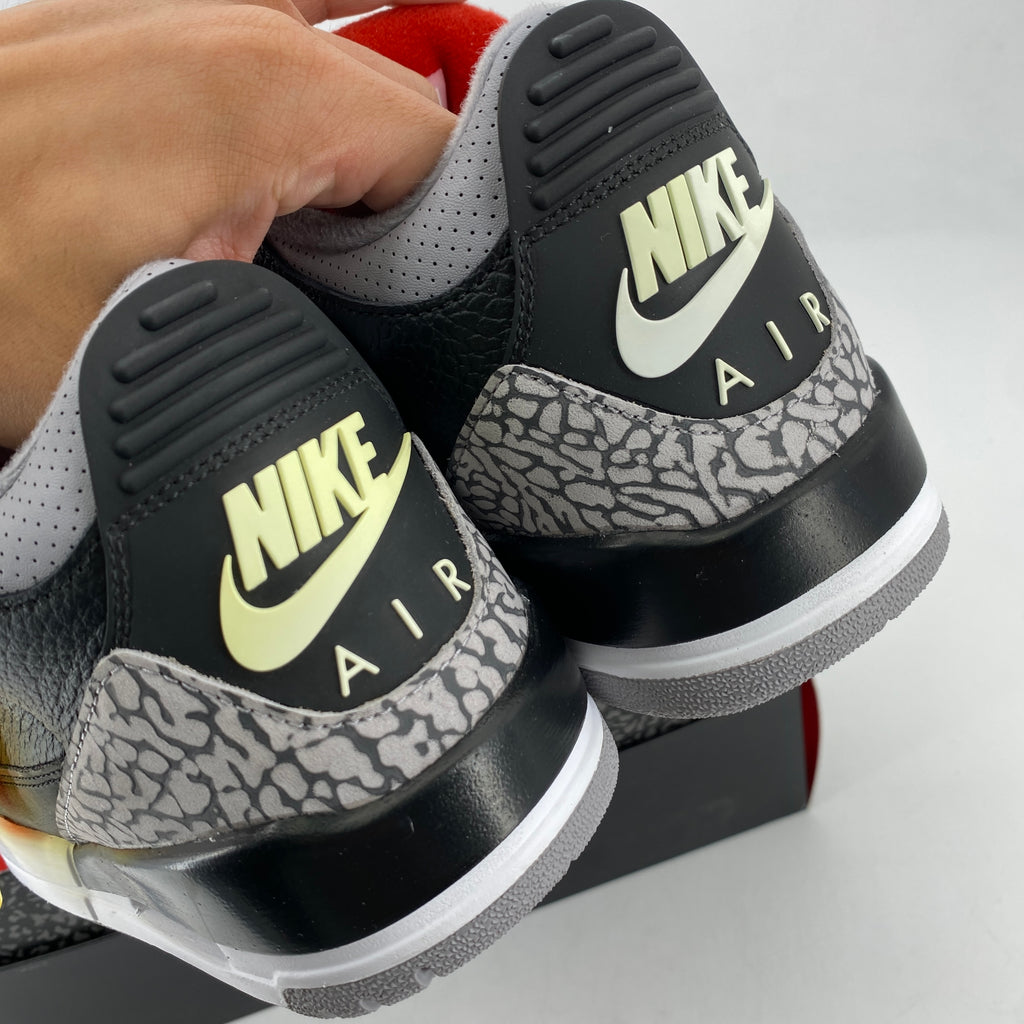 Air Jordan 3 Retro "Black Cement" 2018 New Size 7.5