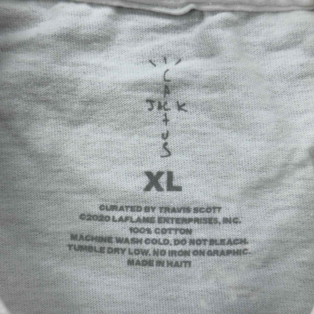 Travis Scott T-Shirt "MCDONALD'S" White New Size XL