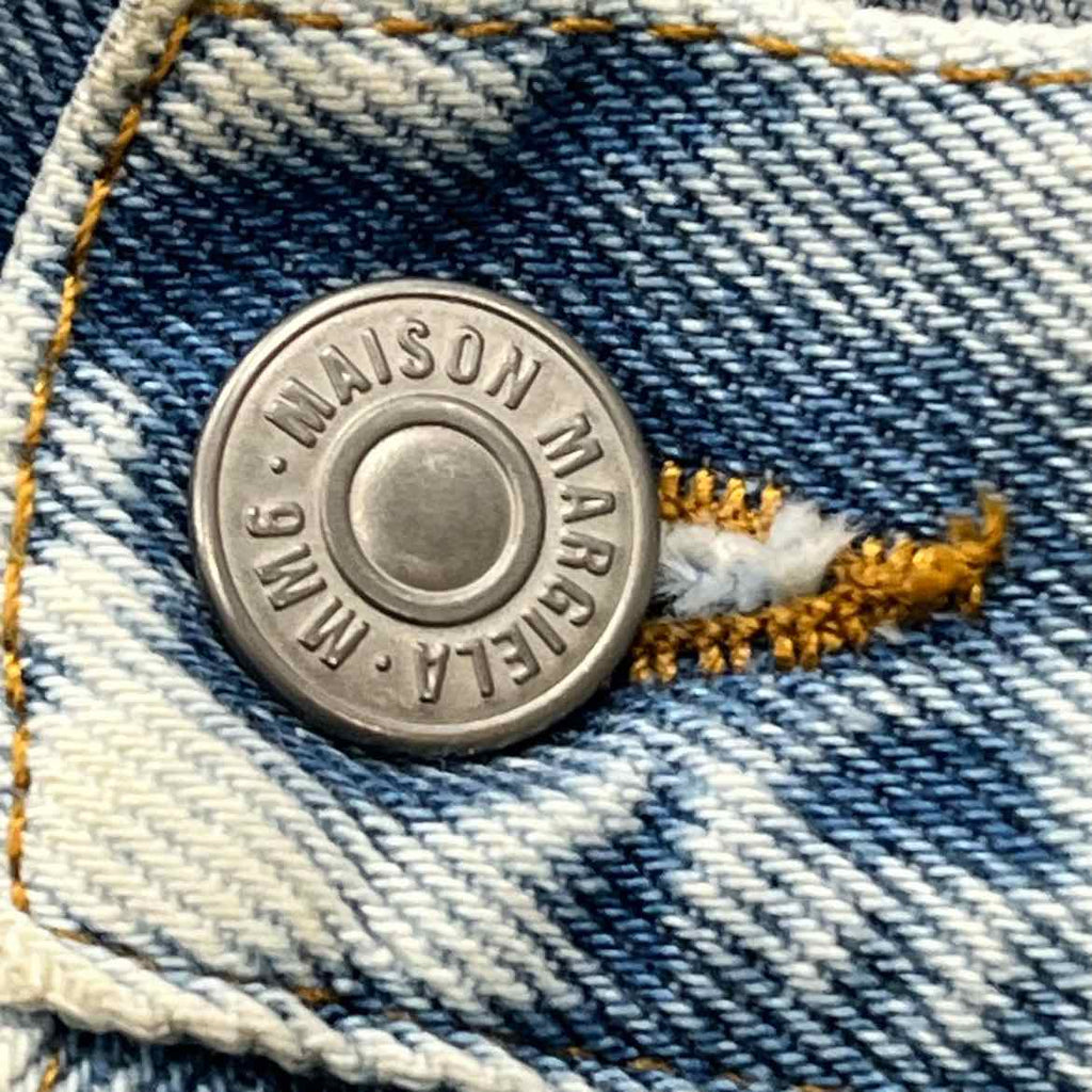 Maison Margiela Shorts "CARPETNER" Blue Used Size 32