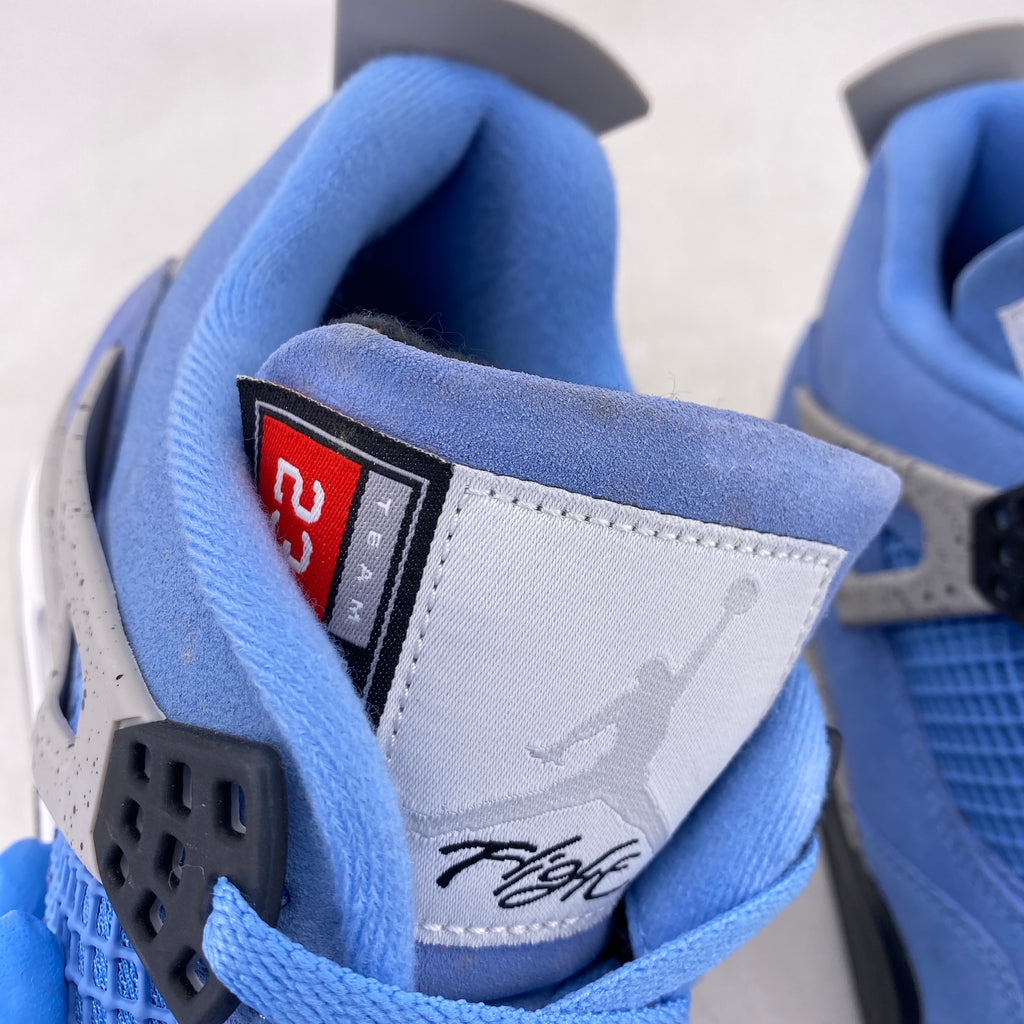 Air Jordan 4 Retro "University Blue" 2021 New Size 11