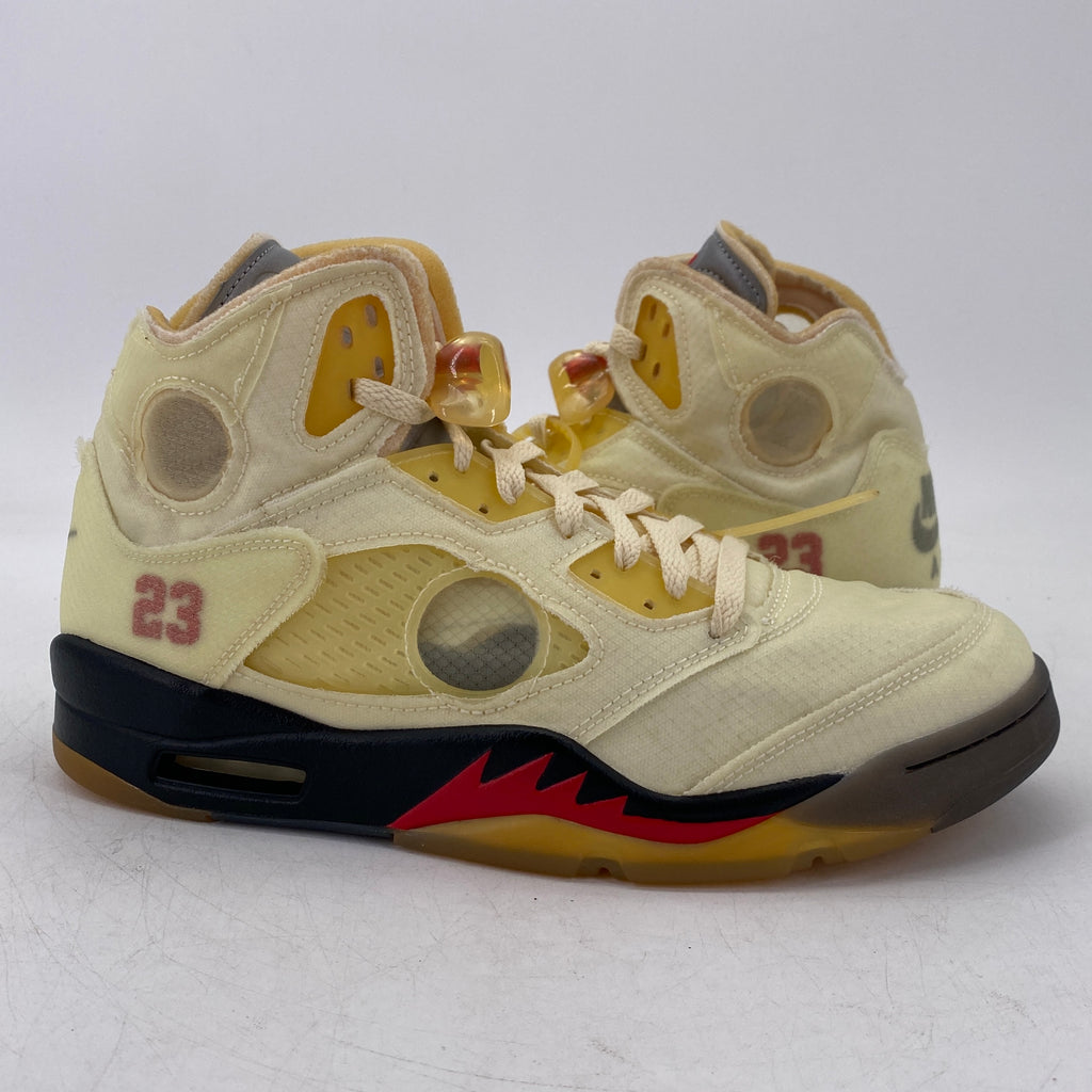 Air Jordan 5 Retro "Ow Sail" 2020 Used Size 9.5