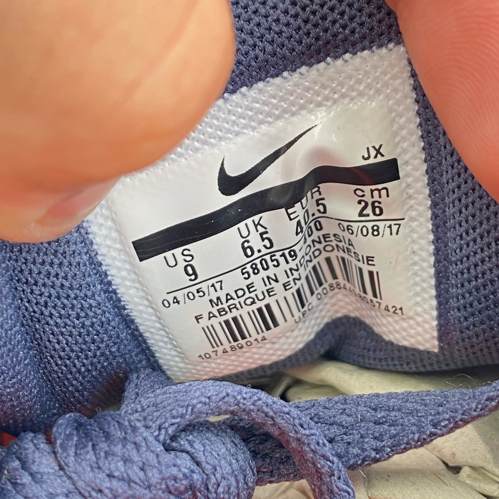 Nike (W) Air Max IVO "Blue Orange" 2017 Used Size 9W