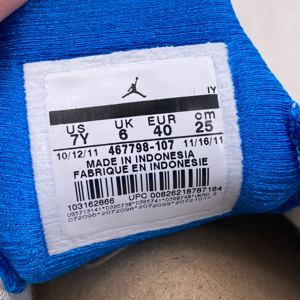Air Jordan (GS) 14 Retro "Neptune Blue" 2012 New Size 7Y