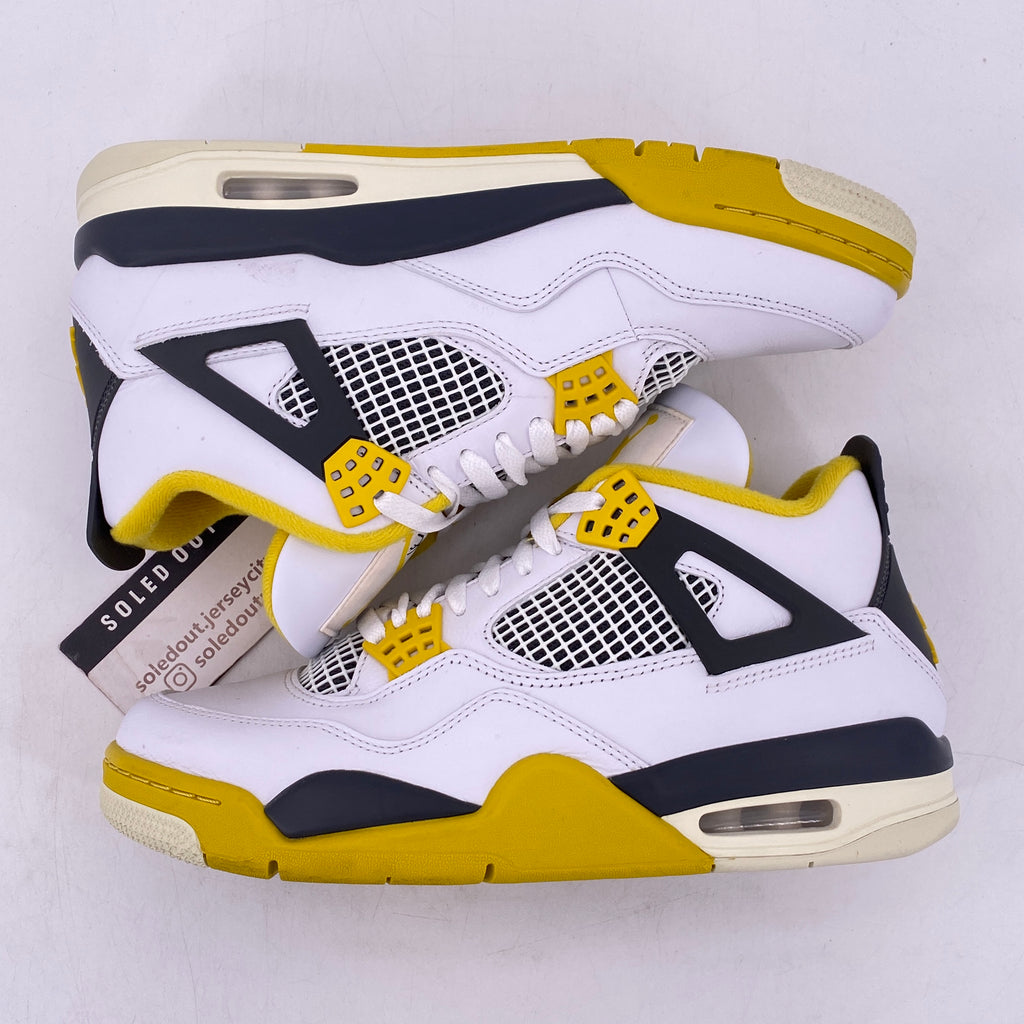 Air Jordan (W) 4 Retro "Vivid Sulfur" 2024 Used Size 10.5W