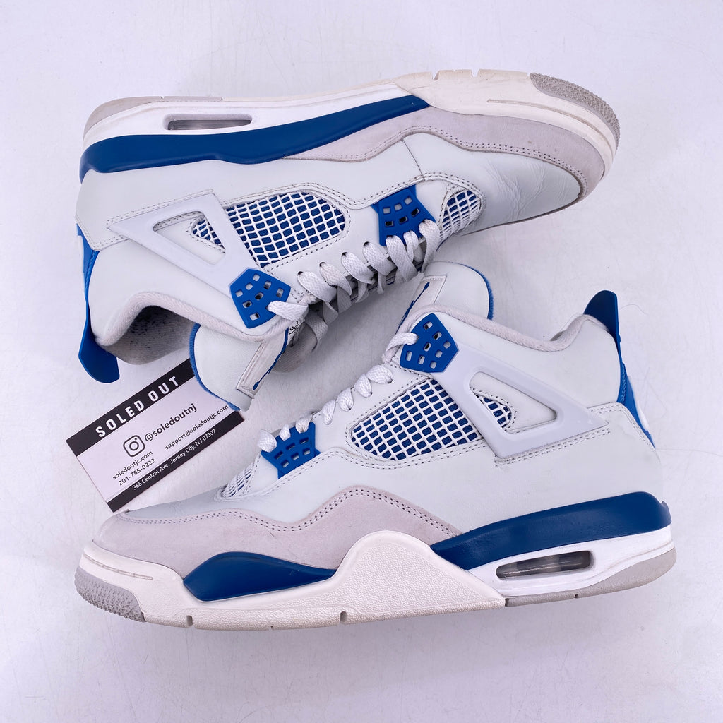 Air Jordan 4 Retro "Military Blue" 2024 Used Size 9.5
