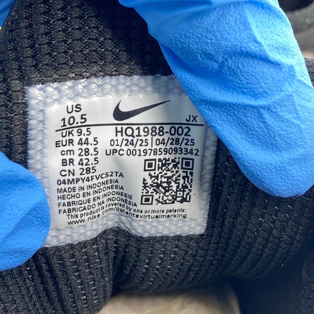 Nike Shox R4 "Black Metallic Silver" 2025 New Size 10.5