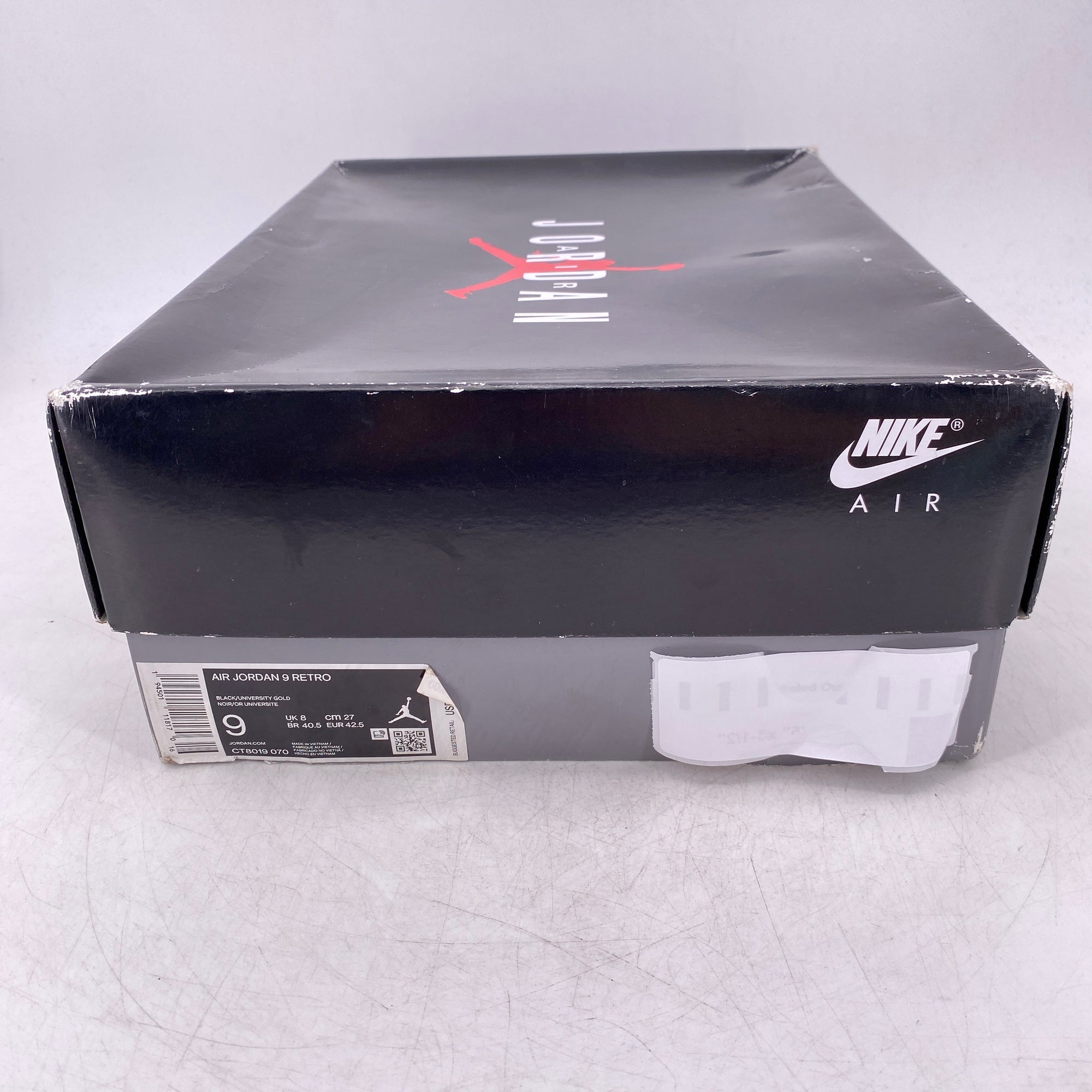 Air Jordan 9 Retro &quot;University Gold&quot; 2021 Used Size 9