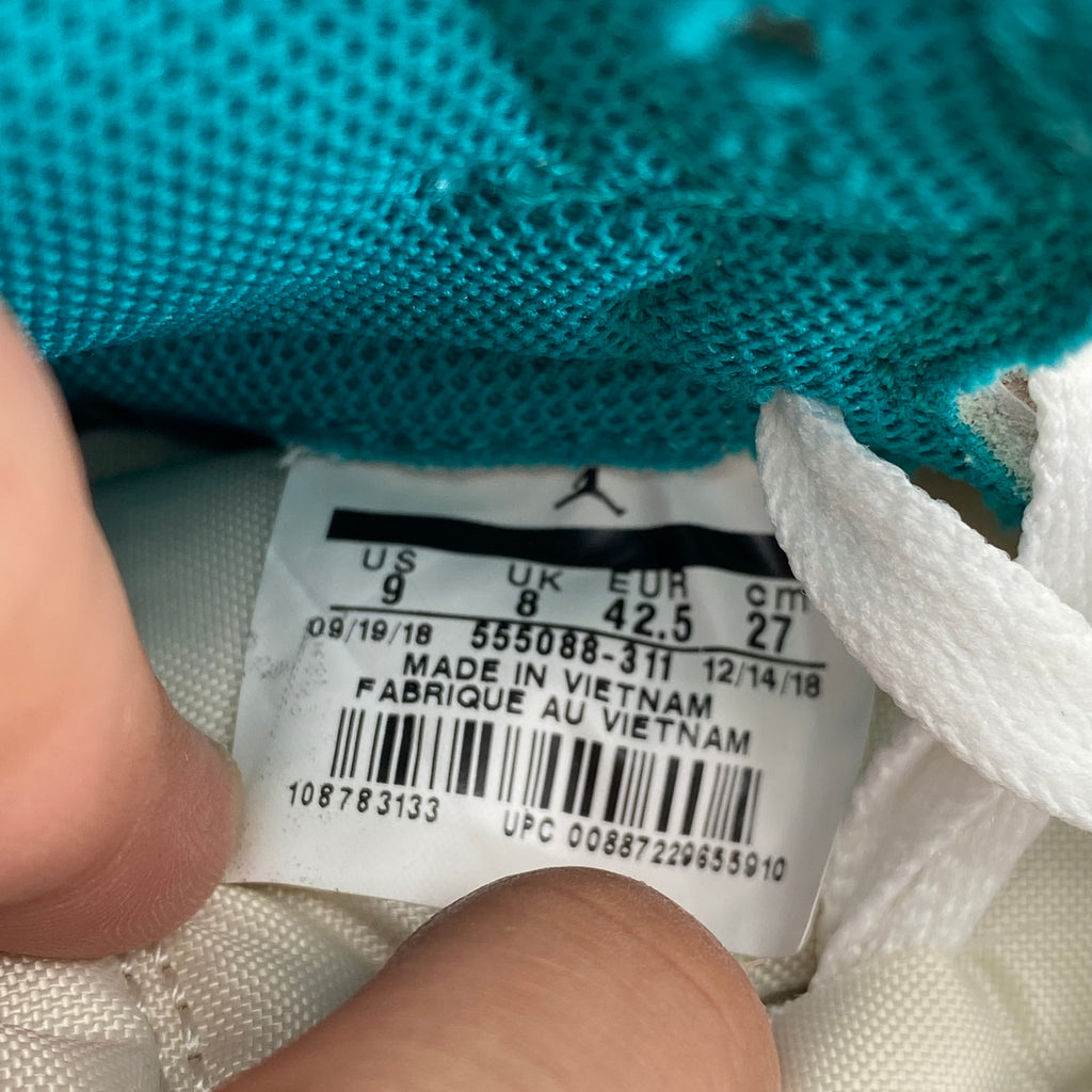 Air Jordan 1 Retro High OG "Turbo Green" 2019 Used Size 9