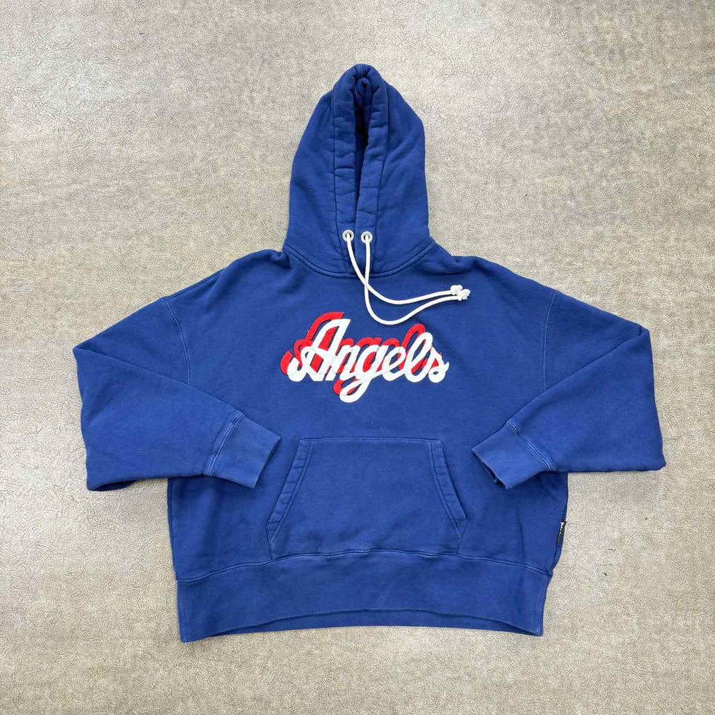 Palm Angels Hoodie "APPLIQUED" Blue Used Size XS