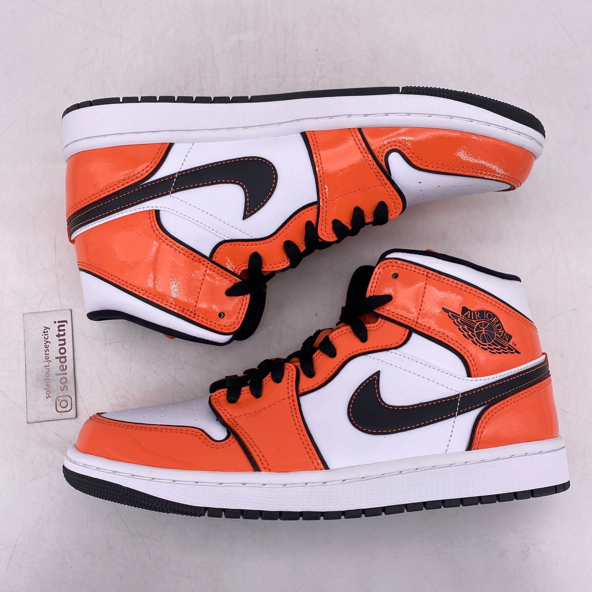 Air Jordan 1 Mid &quot;Turf Orange&quot; 2021 New Size 10