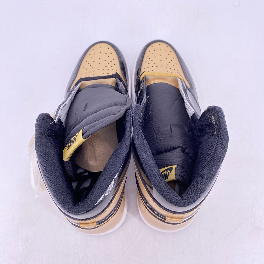 Air Jordan 1 Retro High OG "Gold Toe" 2018 Used Size 11