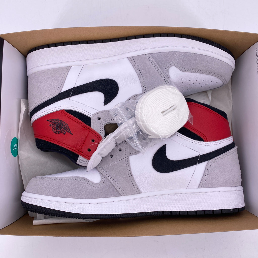 Air Jordan (GS) 1 Retro High OG "Light Smoke Grey" 2020 New Size 7Y