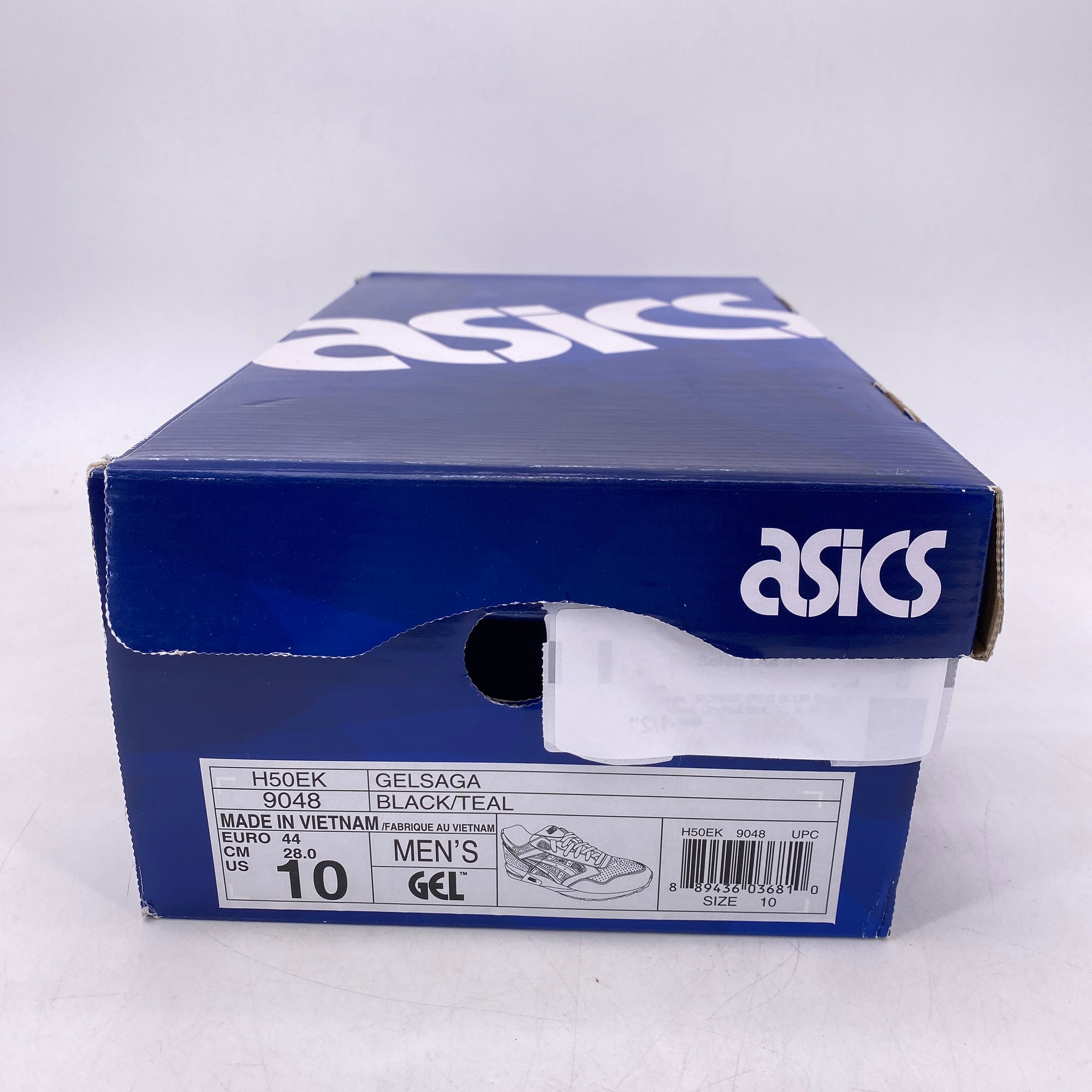 Asics Gel-Saga &quot;Ronnie Fieg Blue Black&quot; 2015 Used Size 10