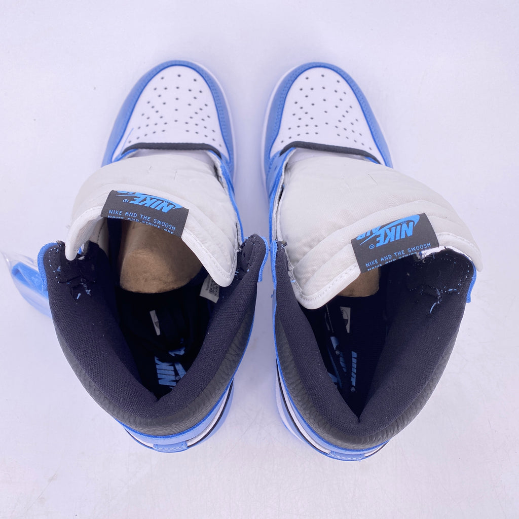 Air Jordan 1 Retro High OG "University Blue Black" 2021 New Size 9